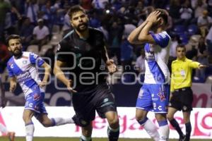 FÚTBOL . CLUB PUEBLA VS SANTOS