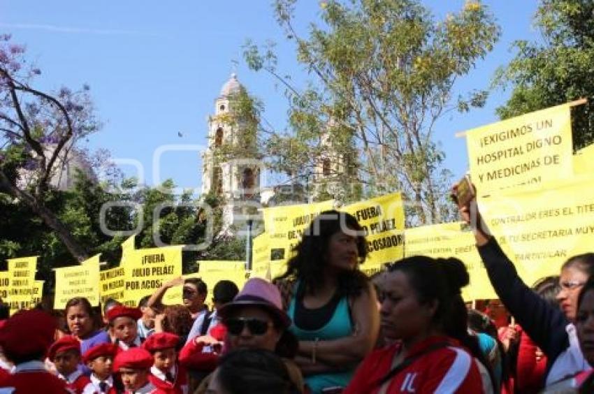 MANIFESTACIÓN . TEHUACÁN