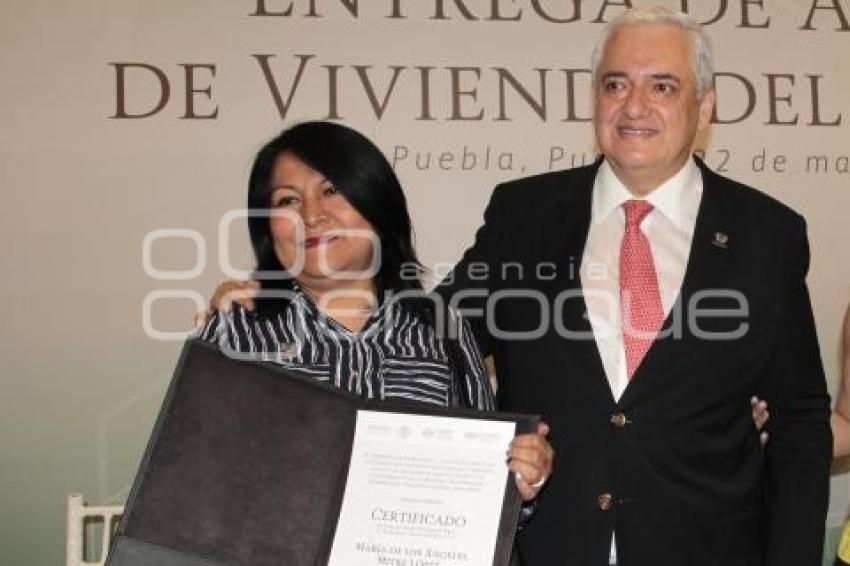 FOVISSSTE . ENTREGA DE CRÉDITOS