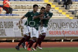 FÚTBOL . LOBOS BUAP VS SELECCIÓN SUB21