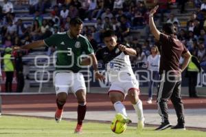 FÚTBOL . LOBOS BUAP VS SELECCIÓN SUB21