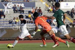 FÚTBOL . LOBOS BUAP VS SELECCIÓN SUB21