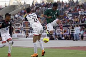 FÚTBOL . LOBOS BUAP VS SELECCIÓN SUB21