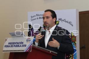 PRESENTACIÓN FERIA DE PUEBLA 2018