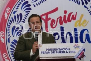 PRESENTACIÓN FERIA DE PUEBLA 2018
