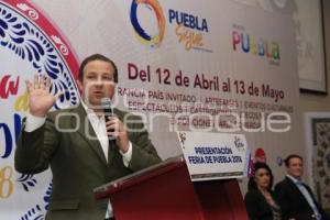 PRESENTACIÓN FERIA DE PUEBLA 2018