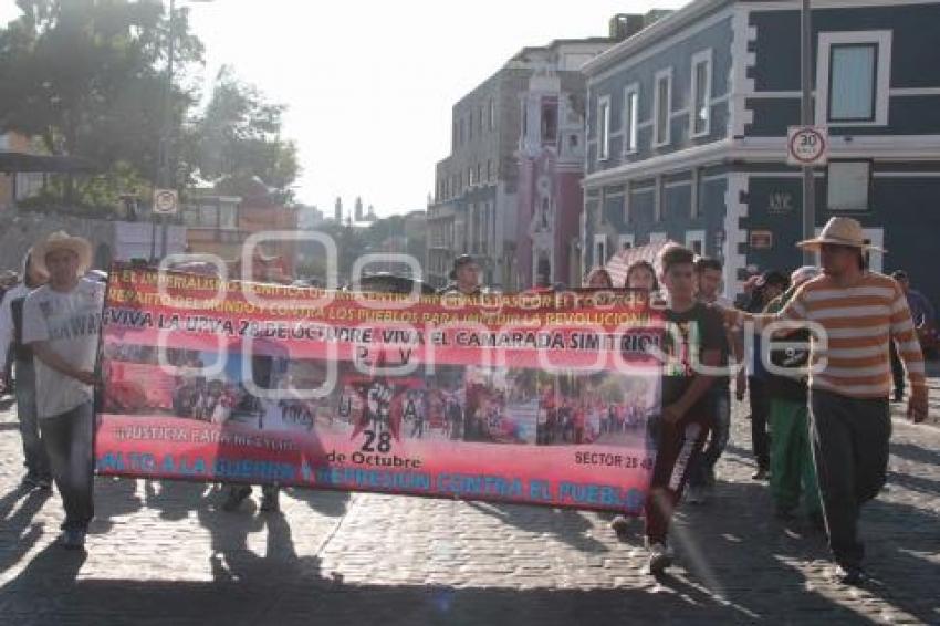 MANIFESTACIÓN 28 DE OCTUBRE