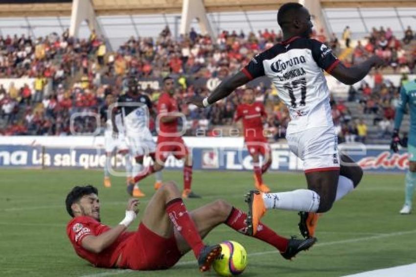 FÚTBOL . LOBOS BUAP VS TOLUCA