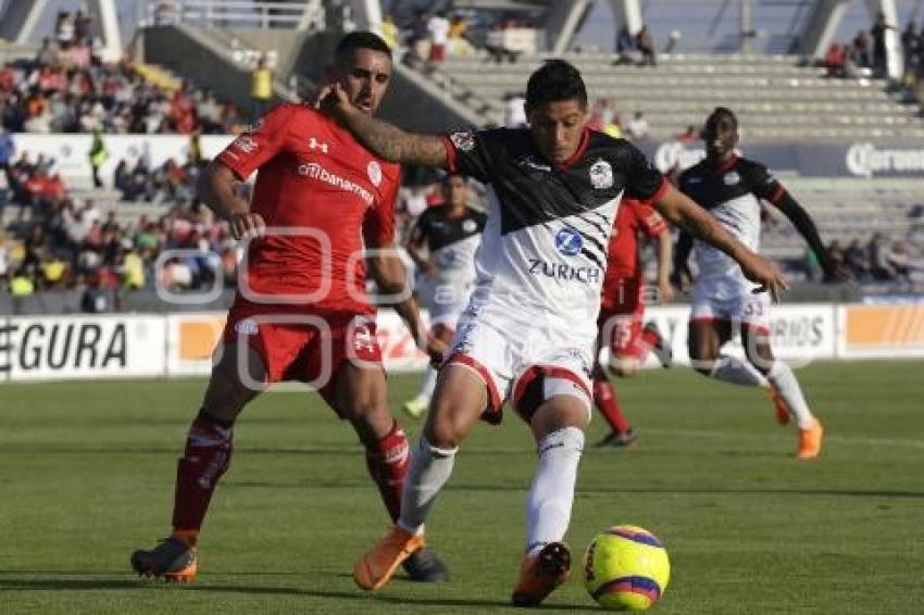 FÚTBOL . LOBOS BUAP VS TOLUCA