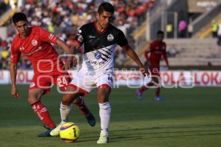 FÚTBOL . LOBOS BUAP VS TOLUCA