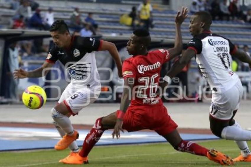 FÚTBOL . LOBOS BUAP VS TOLUCA