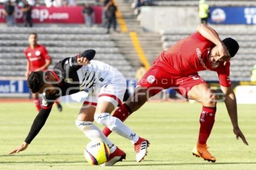 FÚTBOL . LOBOS BUAP VS TOLUCA