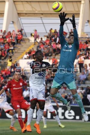 FÚTBOL . LOBOS BUAP VS TOLUCA