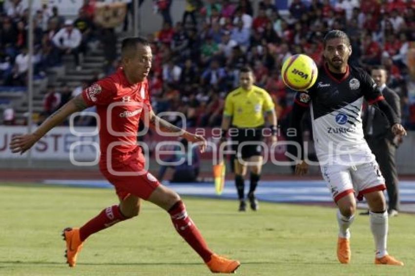 FÚTBOL . LOBOS BUAP VS TOLUCA