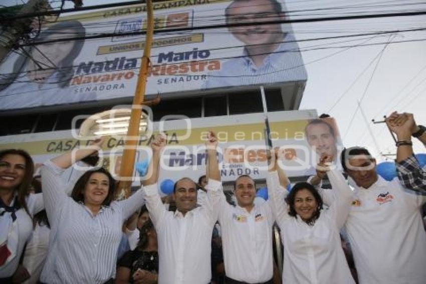 CASA DE CAMPAÑA . RIESTRA