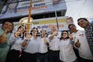 CASA DE CAMPAÑA . RIESTRA