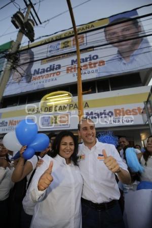 CASA DE CAMPAÑA . RIESTRA