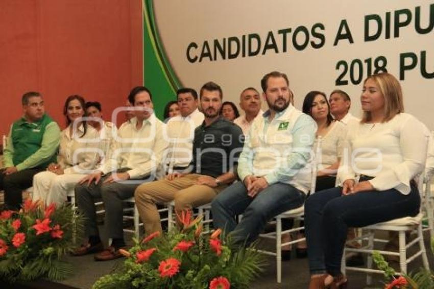 PVEM . CANDIDATOS DIPUTADOS FEDERALES