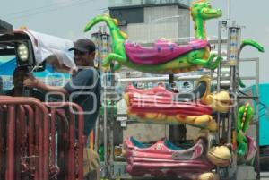 PREPARATIVOS . FERIA DE PUEBLA