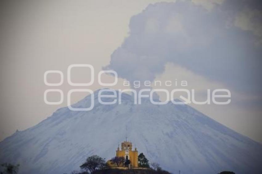 VOLCÁN POPOCATÉPETL . ATLIXCO