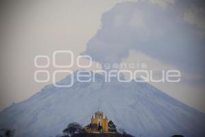 VOLCÁN POPOCATÉPETL . ATLIXCO