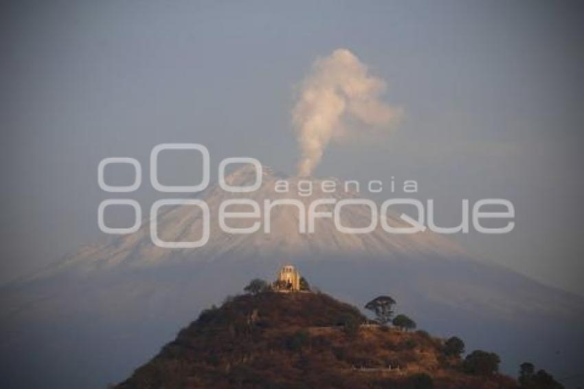 VOLCÁN POPOCATÉPETL . ATLIXCO