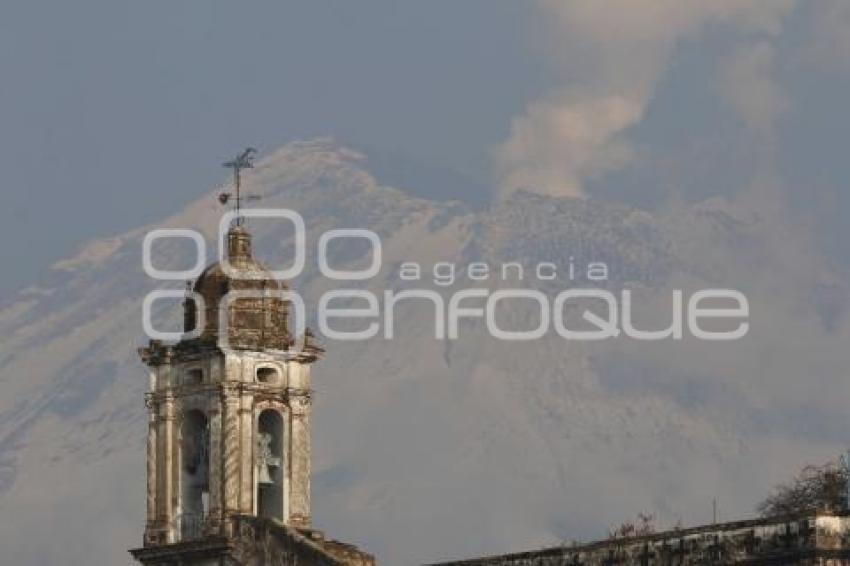 VOLCÁN POPOCATÉPETL . ATLIXCO