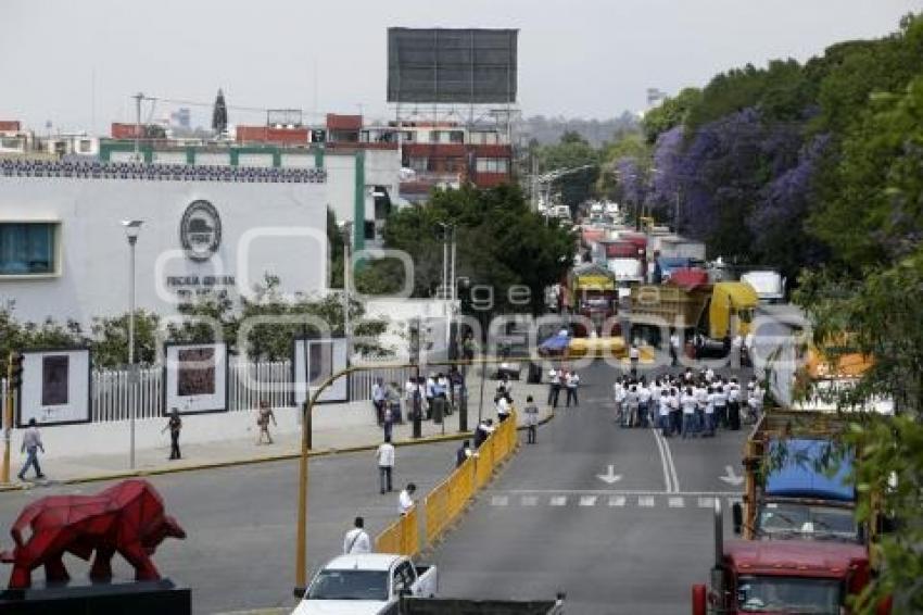 MANIFESTACIÓN TRANSPORTISTAS