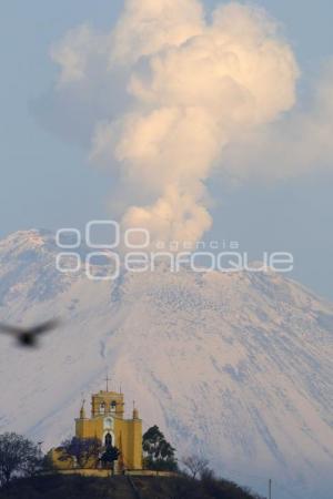 VOLCÁN POPOCATÉPETL . ATLIXCO