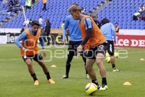 FÚTBOL . CLUB PUEBLA VS PACHUCA