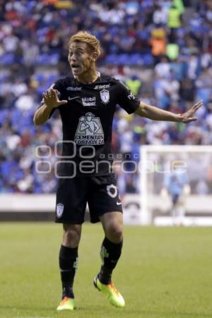 FÚTBOL . CLUB PUEBLA VS PACHUCA