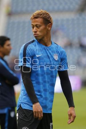 FÚTBOL . CLUB PUEBLA VS PACHUCA