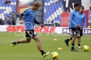 FÚTBOL . CLUB PUEBLA VS PACHUCA