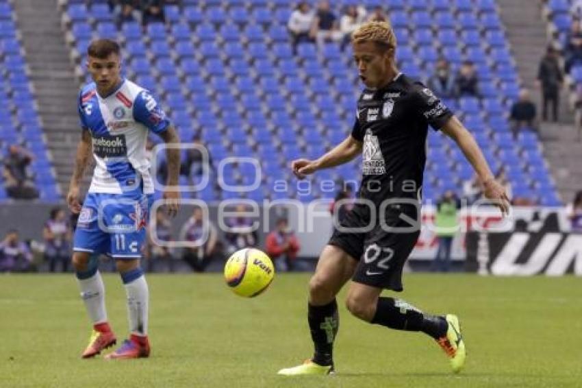 FÚTBOL . CLUB PUEBLA VS PACHUCA