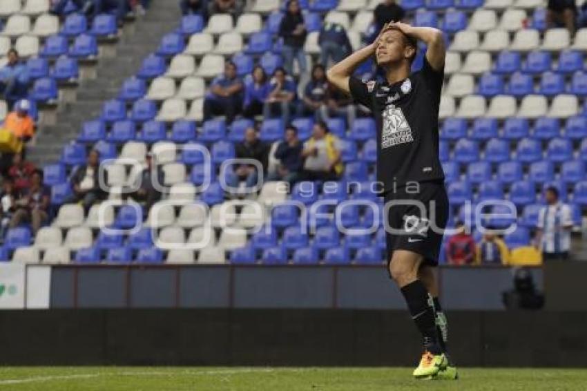 FÚTBOL . CLUB PUEBLA VS PACHUCA