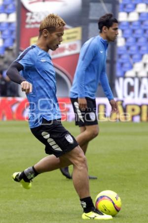 FÚTBOL . CLUB PUEBLA VS PACHUCA