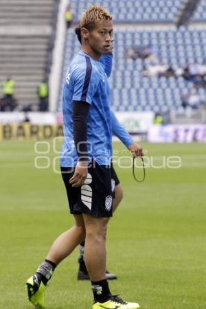 FÚTBOL . CLUB PUEBLA VS PACHUCA