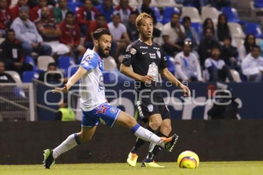 FÚTBOL . CLUB PUEBLA VS PACHUCA