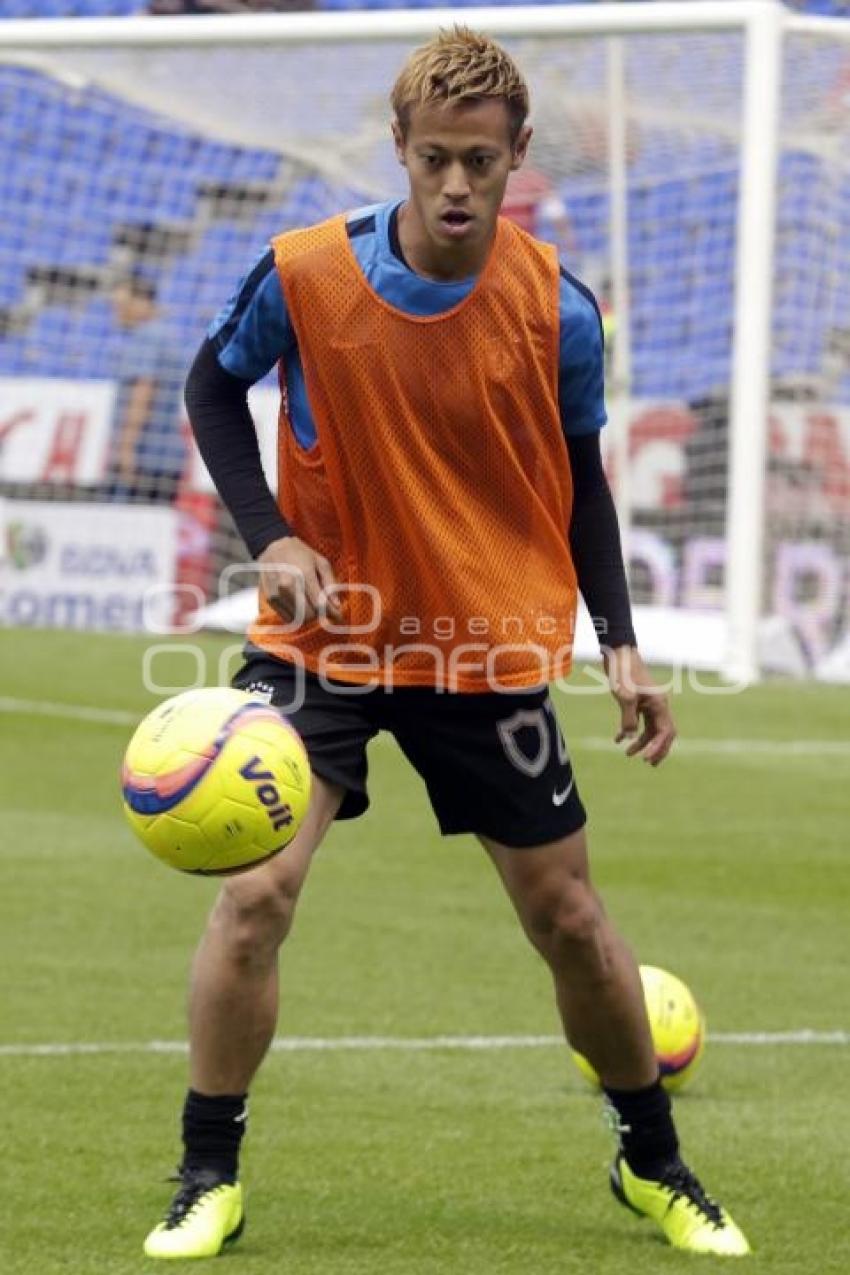 FÚTBOL . CLUB PUEBLA VS PACHUCA