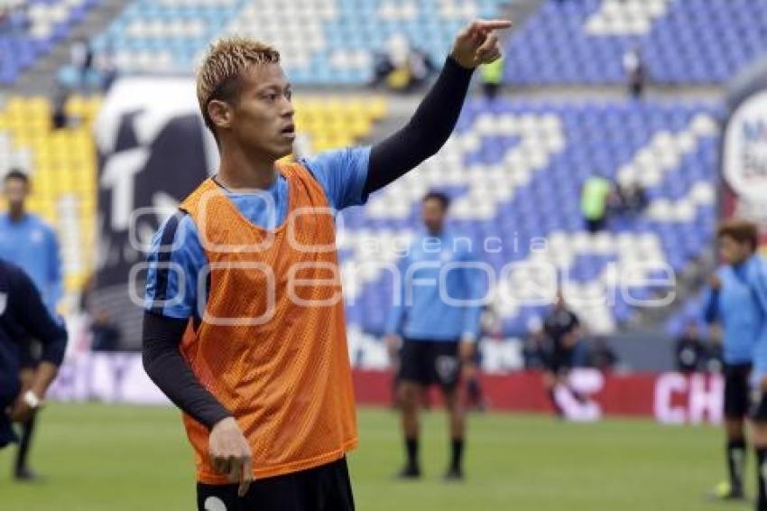 FÚTBOL . CLUB PUEBLA VS PACHUCA