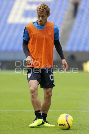 FÚTBOL . CLUB PUEBLA VS PACHUCA