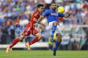 FÚTBOL . CRUZ AZUL VS LOBOS BUAP