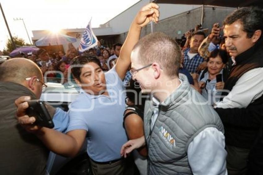 RICARDO ANAYA . TEHUACÁN