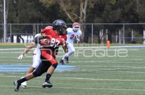 FÚTBOL AMERICANO . LOBOS VS FRAILES