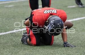 FÚTBOL AMERICANO . LOBOS VS FRAILES