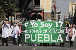 MANIFESTACIÓN . MÉDICOS