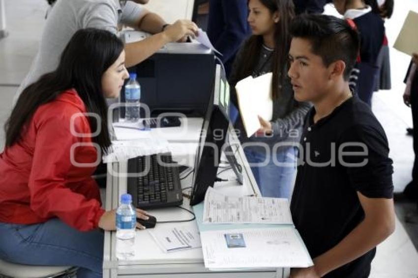 BUAP . PROCESO ADMISIÓN