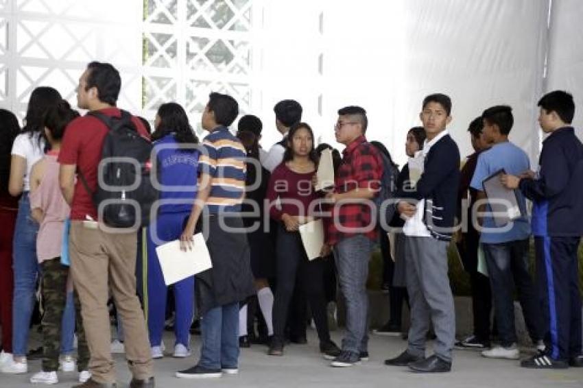 BUAP . PROCESO ADMISIÓN