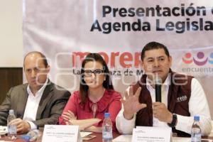 MORENA . AGENDA LEGISLATIVA