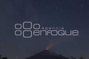 VOLCÁN POPOCATÉPETL . INCANDESCENCIA